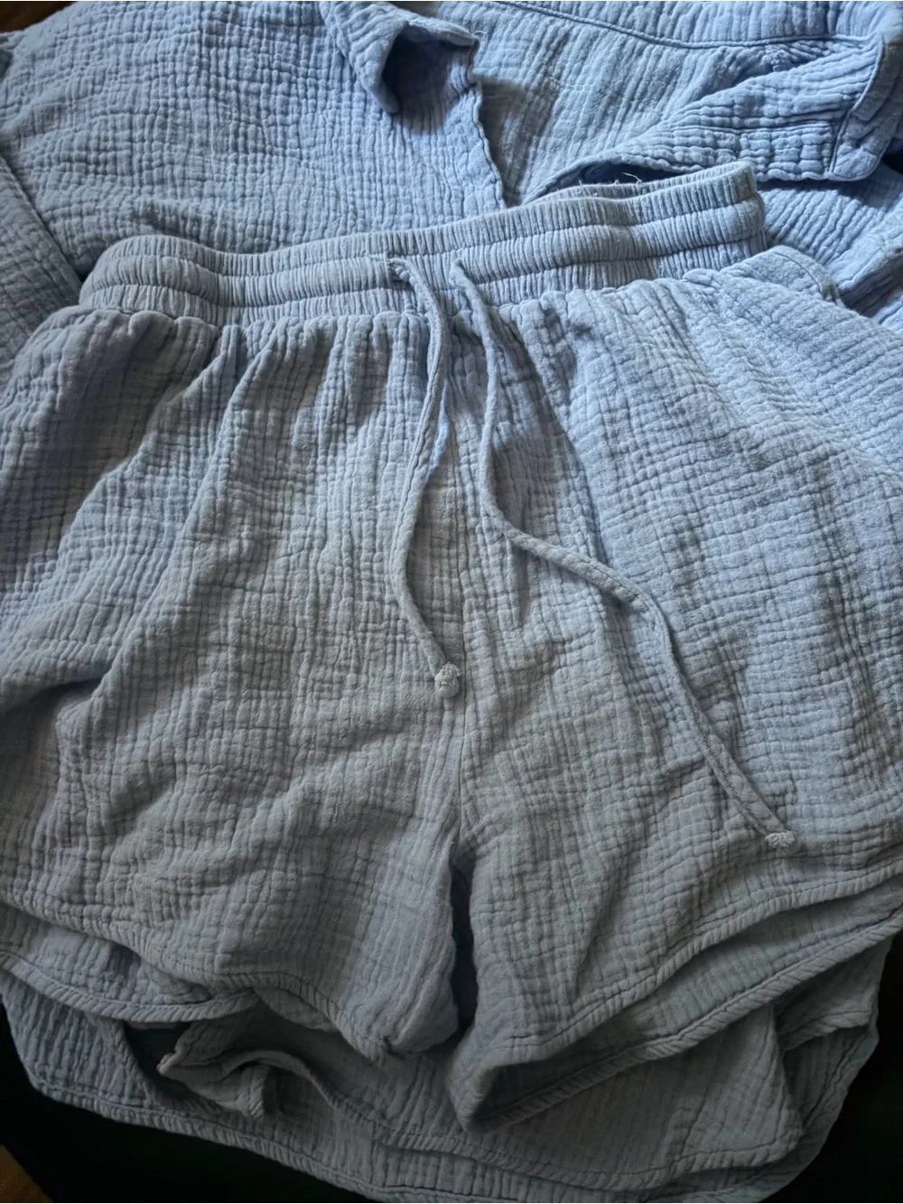 100% Cotton Matching Top & Short Set